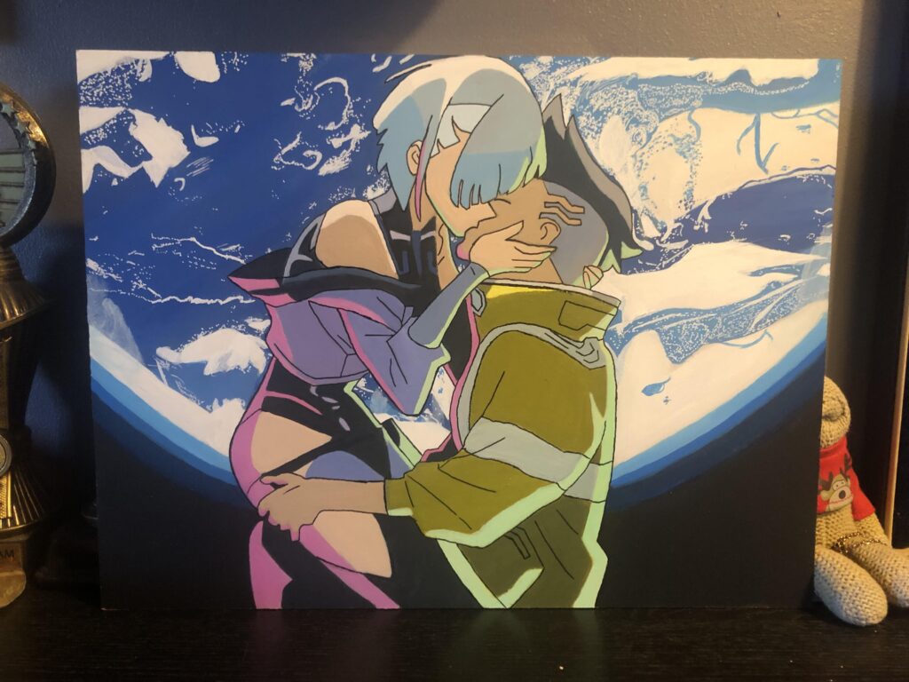 Lucy and David acrylic Painting I made