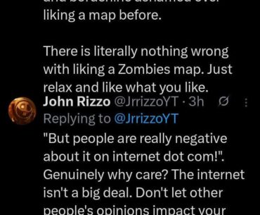 Y'all need to stop being afraid of what people will say to you and just embrace what you like lol. Stop letting the online community sway ur own enjoyment of something.