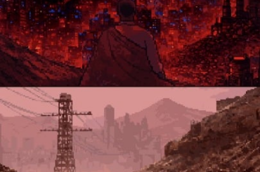 "Koyaanisqatsi" and "Companionship" - pixelart by me