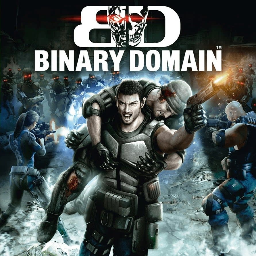 <b>97. Binary Domain</b><br><br> The Xbox 360 was a treasure chest full of those “7 out of 10s” that you just couldn’t put down; those rough-around-the-edges cult classics that kept us more than entertained for a weekend before we moved on to the next. Binary Domain is a perfect example – a third-person shooter from Yakuza developer Ryu Ga Gotoku Studio, this sci-fi story didn’t play too differently from established cover shooters such as Gears of War, but came with its own unique quirks. Direct control of your squadmates was chief among these, with the ability to command them in six different languages via a headset or the Kinect sensor, a fun little gimmick that took advantage of the Xbox’s ultimately doomed experiment with its camera peripheral. Binary Domain may have never fully reached the heights of its lofty ambitions, but it still finds a place in our hearts.