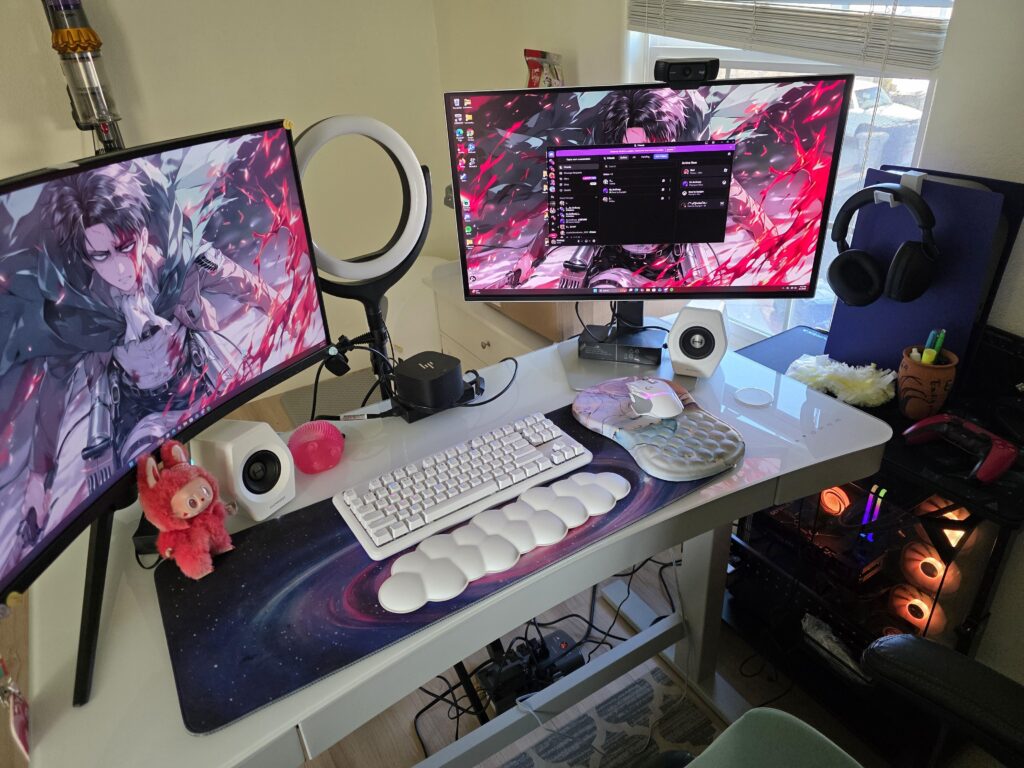 My wifes 1st battlestation