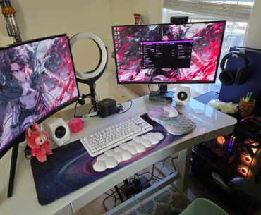 My wifes 1st battlestation