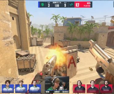 NiKo finally gets his first kill :D