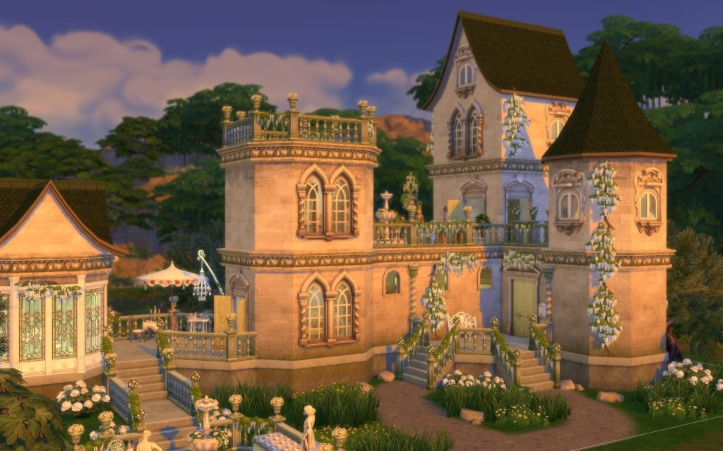 The Sims 4 Castles: 11 Royal Residental Lot Picks from The Gallery 3 Sims 4 Castles from The Gallery