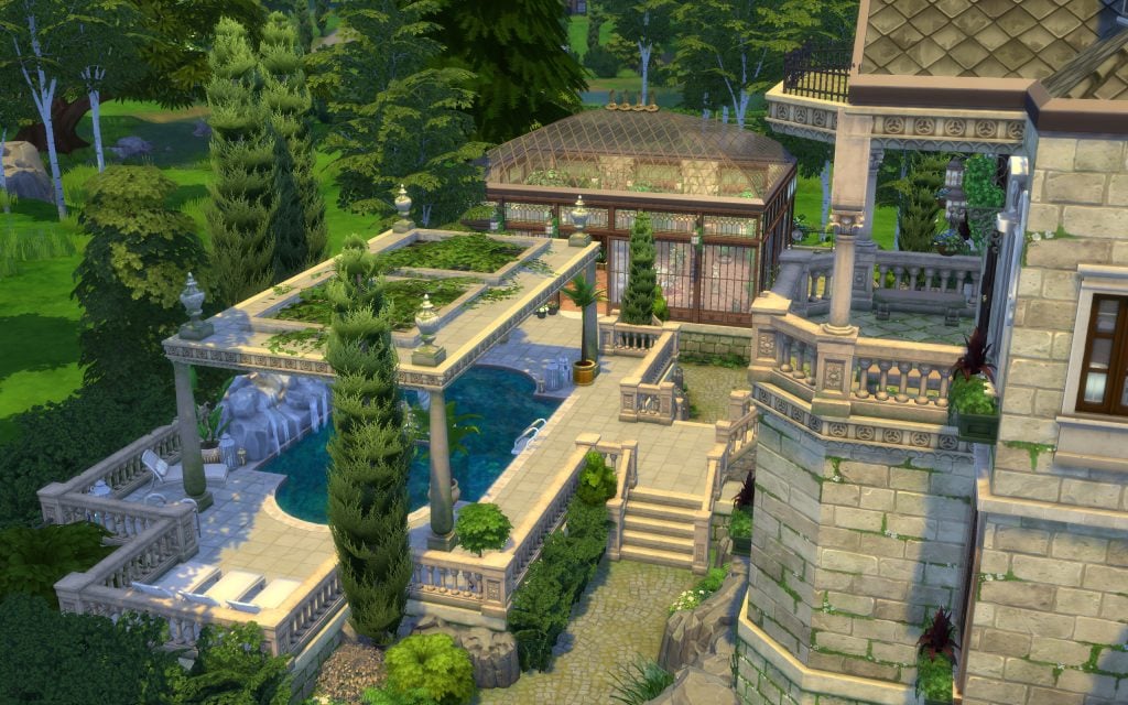 The Sims 4 Castles: 11 Royal Residental Lot Picks from The Gallery 29 castle 11 1