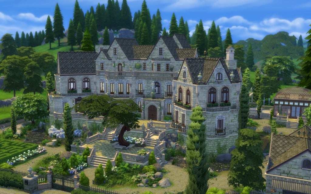 The Sims 4 Castles: 11 Royal Residental Lot Picks from The Gallery 30 castle 11