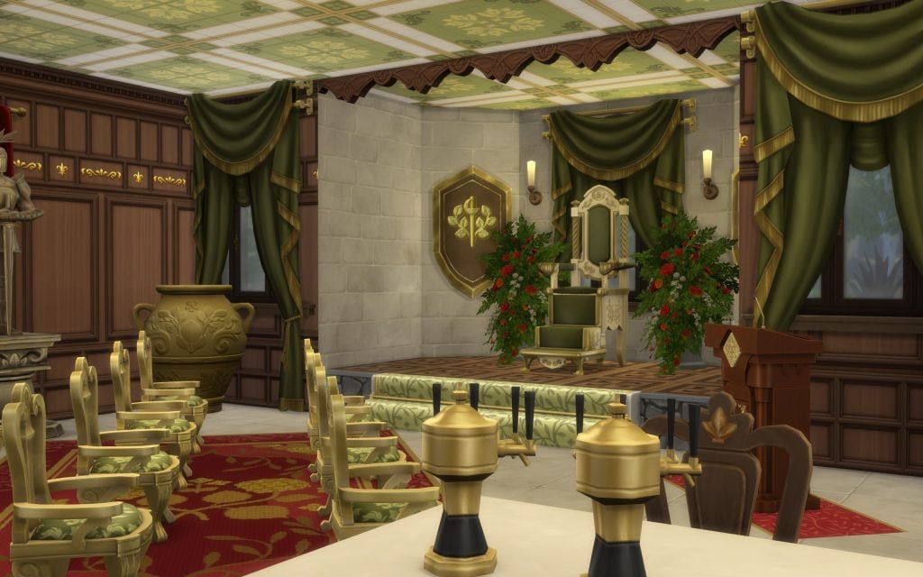 The Sims 4 Castles: 11 Royal Residental Lot Picks from The Gallery 28 castle 11 2