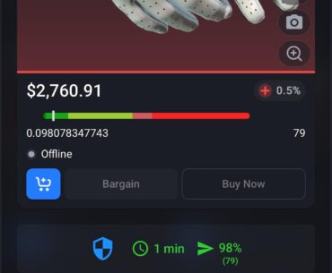 All the gloves are insane priced and all buy orders understand the real value