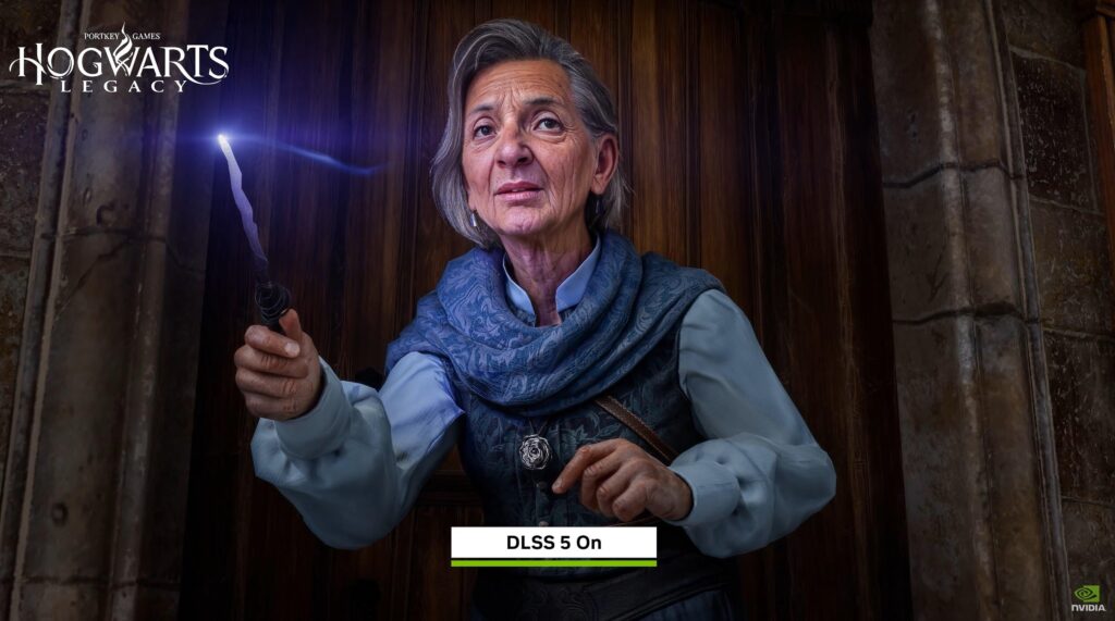 This is a real frame to promote DLSS 5