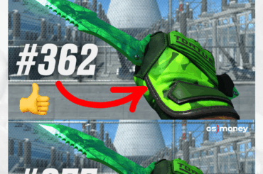 💚 Lime Polycam gloves have darker and cleaner patterns!