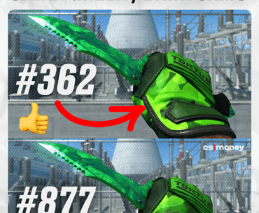 💚 Lime Polycam gloves have darker and cleaner patterns!