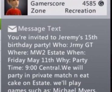 [MW2] A very wholesome xbox 360 message