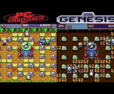 All PC Engine Vs Genesis Games System Compared Side By Side