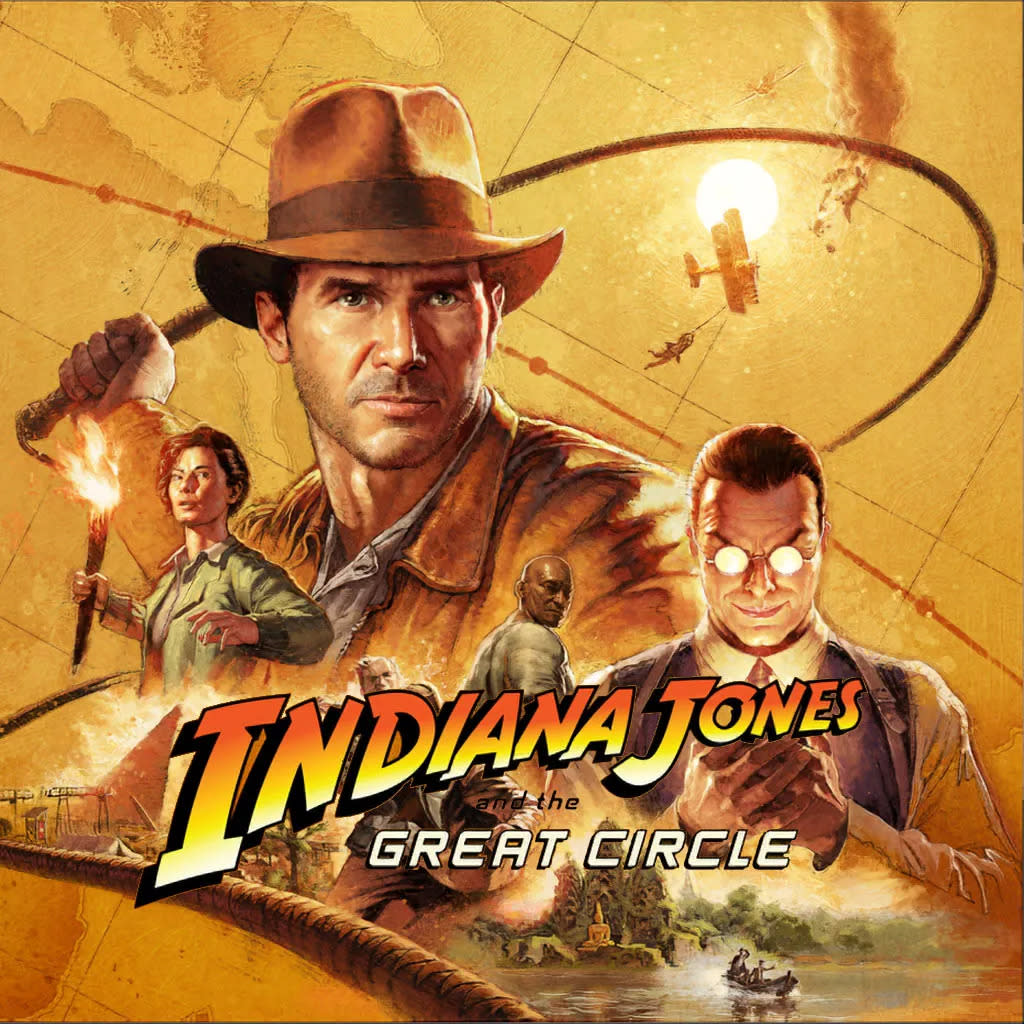 <b>30. Indiana Jones and the Great Circle</b><br><br> The core of MachineGames, developer of Indiana Jones and the Great Circle, got its start working on another game on this list, The Chronicles of Riddick: Escape From Butcher Bay. The parallels between these games grow more obvious the more time you spend with Indy, even though their settings, protagonists, and tones have nothing in common. But The Great Circle, like Riddick, takes a licensed character and builds an unexpected framework of gameplay around him that works brilliantly. No one expected a first-person Indiana Jones, but the more you play, the more sense it makes. Add in the puzzles, stealth gameplay, and note-perfect performance from Harrison Ford stand-in Troy Baker and you have the best that MachineGames has made yet, and arguably the best Bethesda-published game of the Xbox Series generation.