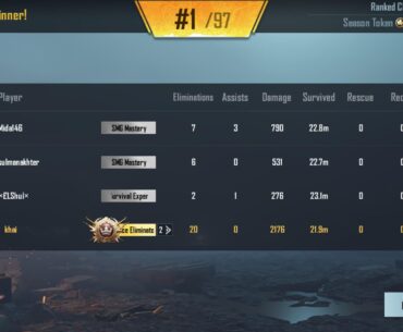 Thank you PubgM for ez lobby