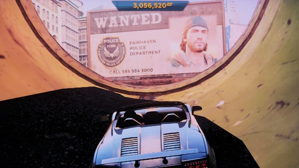 Familiar face in NFS: Most Wanted 2012 (PS3)