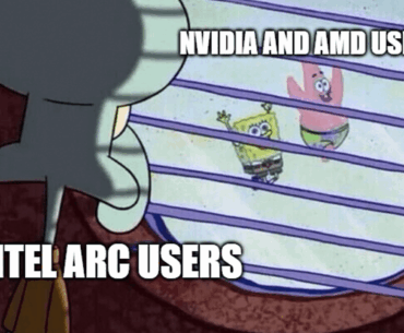 I'm an Intel Arc user, and even though I keep trying to tell myself I don't want to play this game, I incredibly want to play it. I've been waiting for years, and that makes me sad.
