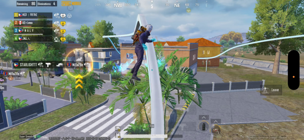 The gliding really helps in rushing. Except vaulting small windows which pubg never fix 🙄