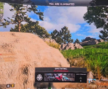 Second game and aimbotted