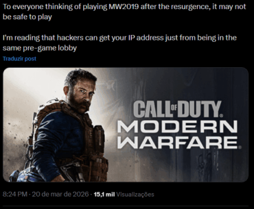 Be carefull while playing online