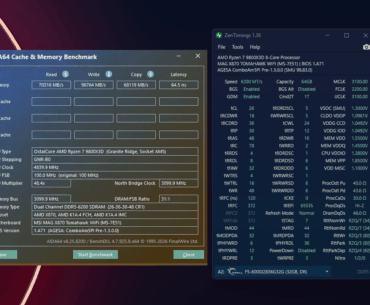 My 9800X3D - 6200 CL26, 2200 FCLK