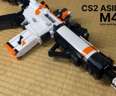 Lego Working M4A4 Asiimov