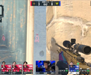 ZywOo absurd flick (with IRL replay)