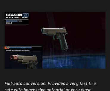 1911 has a full auto attatchment