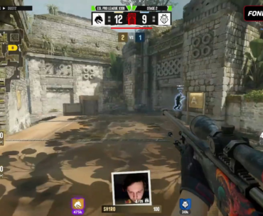 Boris uses a "Run and don't gun" strategy.