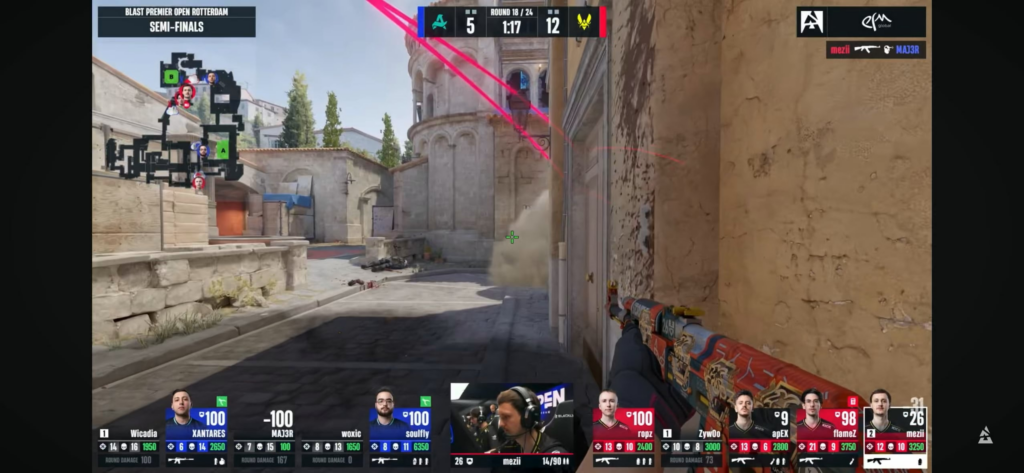 XANTARES insane triple nade