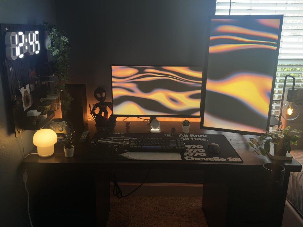 Updated the lighting, need help with decorating the wall