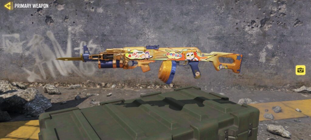 Strong contender for most annoying voice line on any weapon