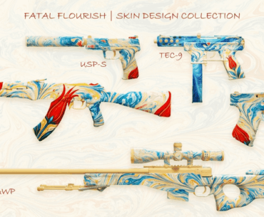 Fatal Flourish Skin Design Collection -  Upvote in Steam Workshop if you want to see these added into game officially!