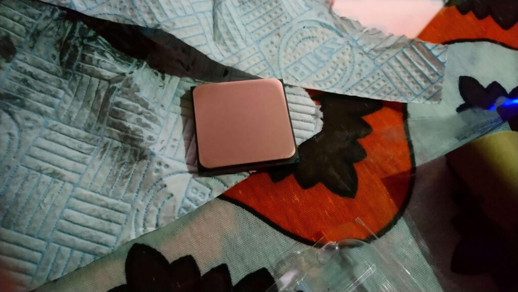 Currently lapping my R5 3600, it looks/feels satisfyingly smooth