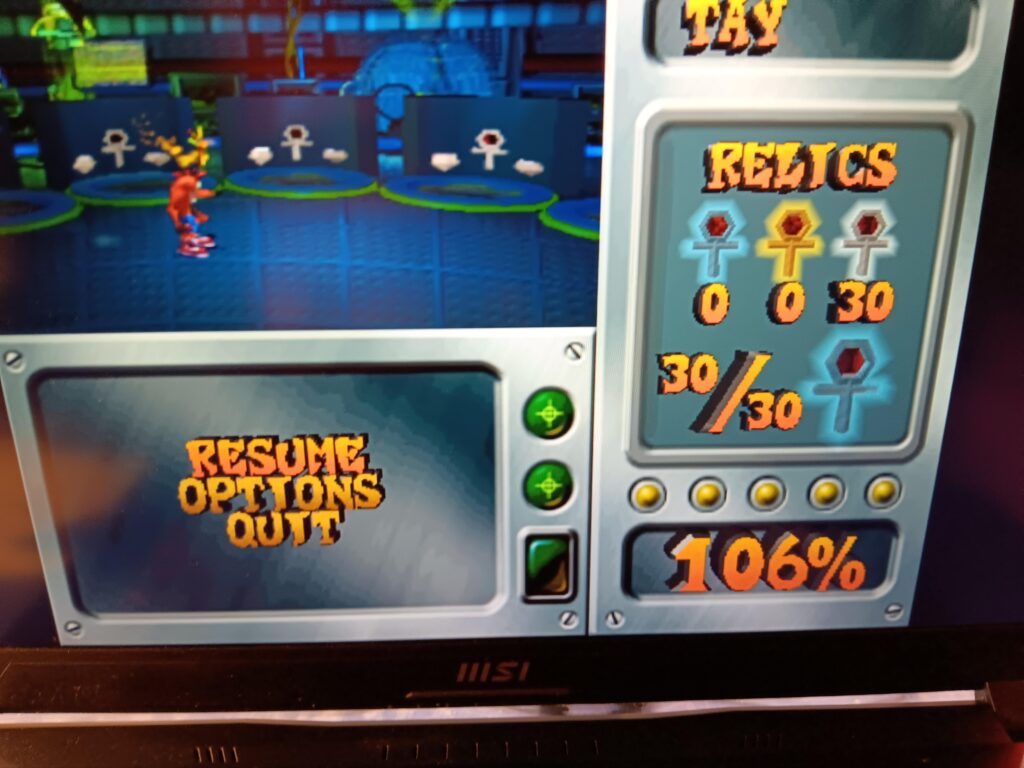 What game where you most proud about 100 percenting