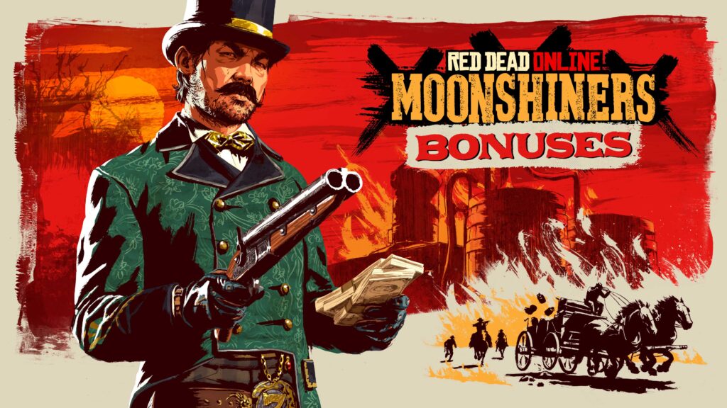 Wrangle Double Rewards Selling Moonshine in Red Dead Online - Rockstar Games