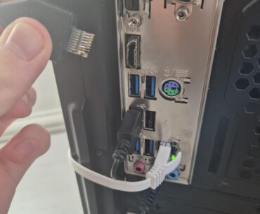HDMI cord has broken off and half is stuck in the port