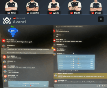 Avanti player BlocH has exposed messages from an individual asking him to match-fix in an upcoming Parken Challenger tournament