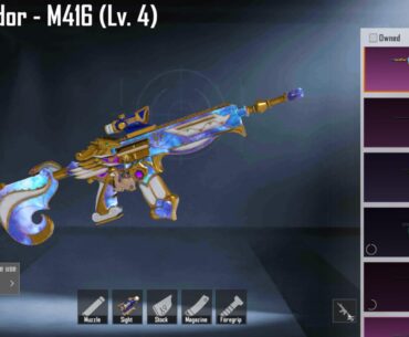 Why does the most beautiful M416 skin (Imperial Splendor) have no Hit Effect? 👑✨