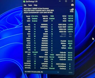 B-die timings at 3733mhz