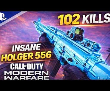 102 Kills with the HOLGER [MW3]