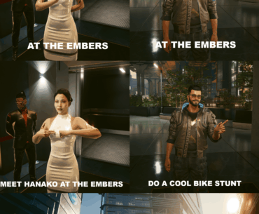 "So, get away, another way..."