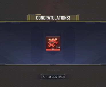 Got lucky last night.