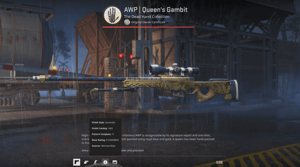 Just got the Queen's Gambit in MW