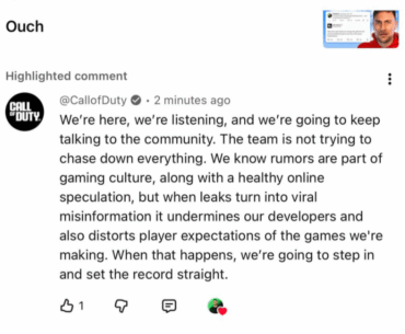[COD] Statement from Call of Duty about leaks