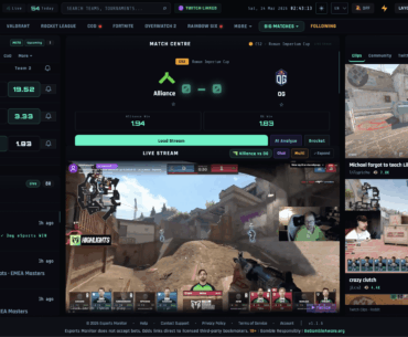 Built the bloomberg terminal but for Esports. All things Esports All in ONE place.