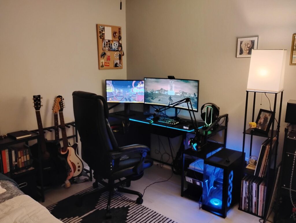 My bedroom corner setup