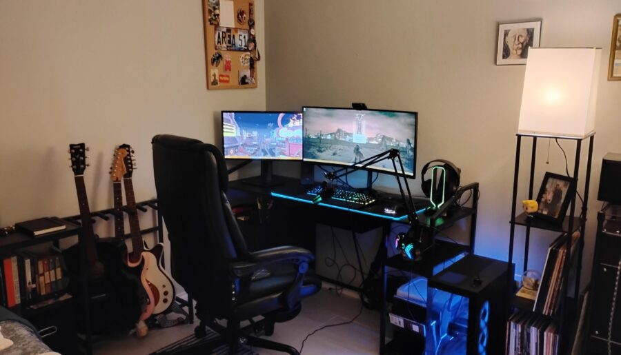 My bedroom corner setup