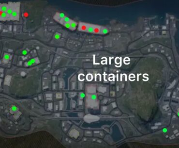 Container and briefcase locations