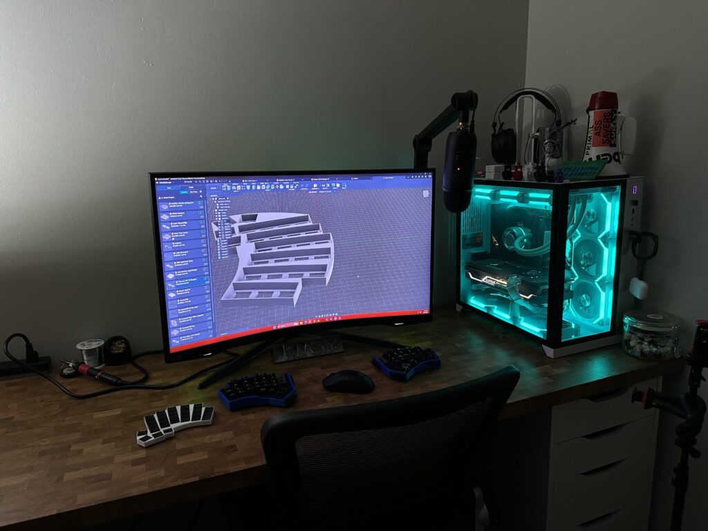 Used to game, now I just design keyboards. Used to game, now I just design keyboards.